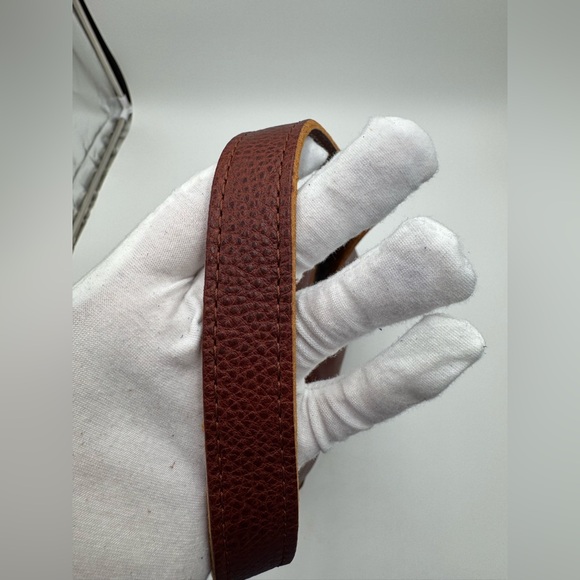 PORTLAND LEATHER GOODS NAOMI SHOULDER BAG-LARGE NUTMEG - Picture 5 of 9